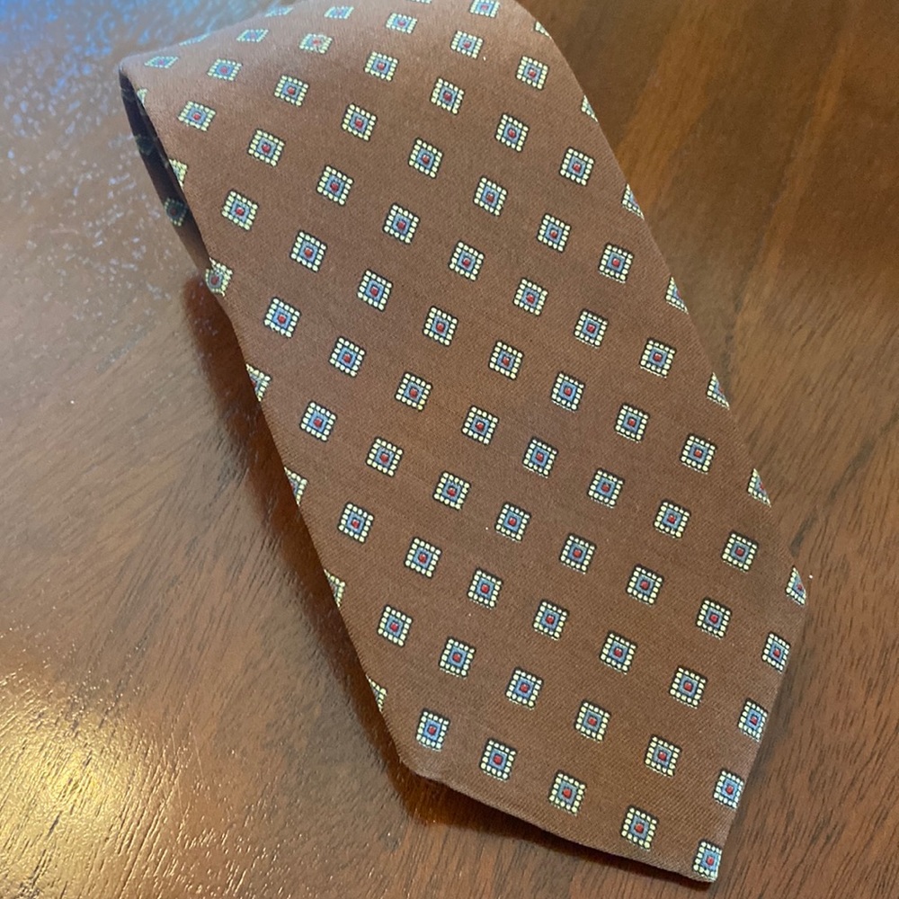 Men’s Wool Silk Blend Tie